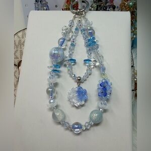 Elegant Blue and Silver Charm